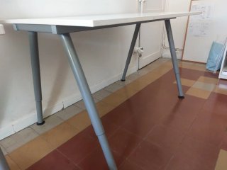 Escritorio 120x80cm patas regulables (2 uds)