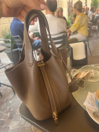 Borsa Hermes Piccola Pelle Marrone