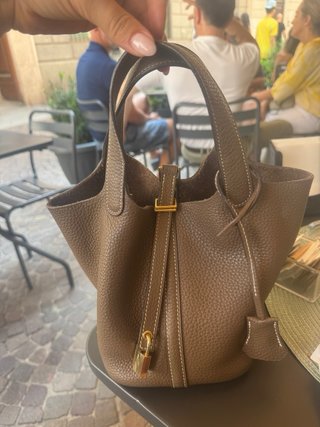 Borsa Hermes Piccola Pelle Marrone