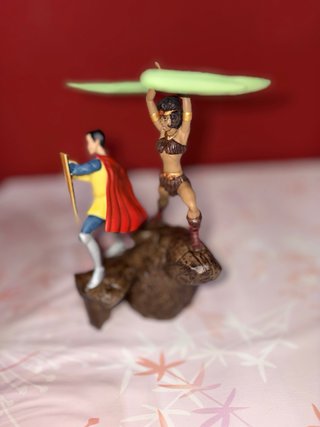 Figuras D&D Eric y Diana