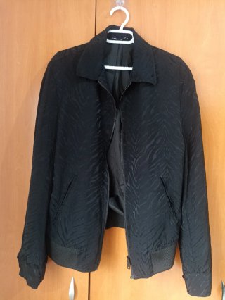 Chaqueta y pantalón Zara Negro Estampado