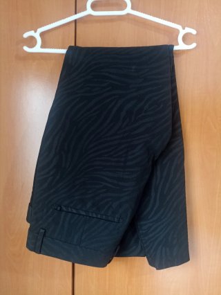 Chaqueta y pantalón Zara Negro Estampado
