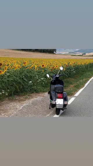 Vespa 200 iris negra 1988