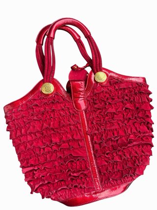 Borsa Valentino Orlandi vintage rossa