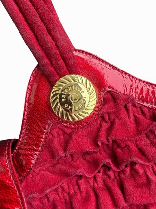 Borsa Valentino Orlandi vintage rossa