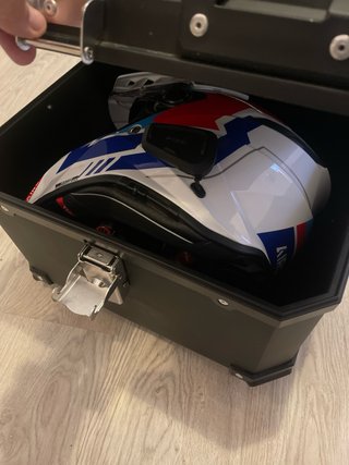 Baúl Top Case Moto Universal Negro