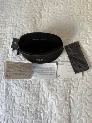 Estuche Gafas Emporio Armani Negro