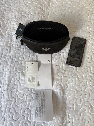 Estuche Gafas Emporio Armani Negro