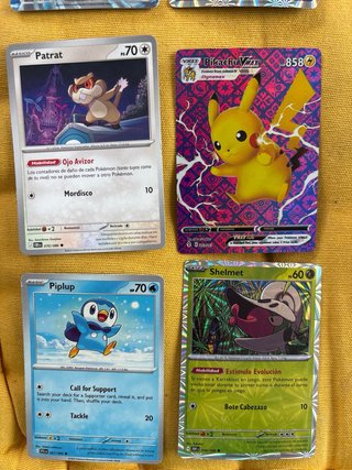Lote 16 Cartas Pokémon FanArt