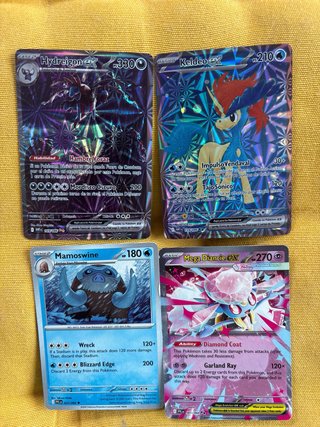 Lote 16 Cartas Pokémon FanArt