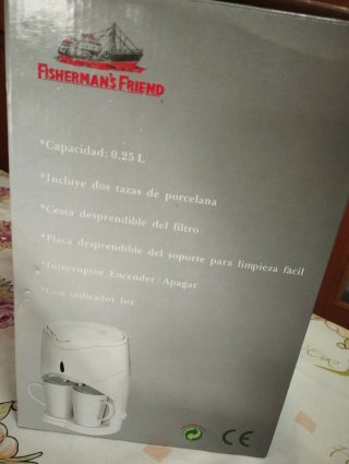 Cafetera Fisherman's Friend Vintage