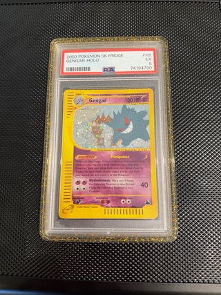 Pokemon Skyridge Gengar Holo EX PSA 5