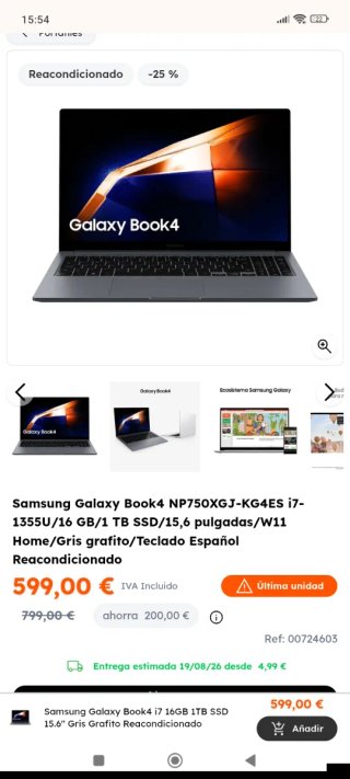 Samsung Galaxy Book4 Ricondizionato