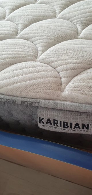 Cama 105cm con colchón y cajones
