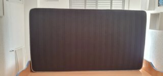 Cama 105cm con colchón y cajones