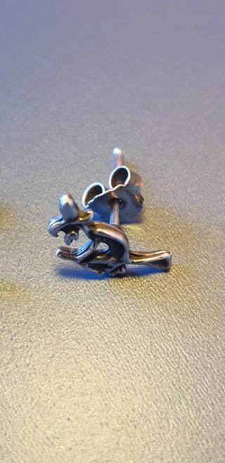 PLATA PENDIENTES BRUJA