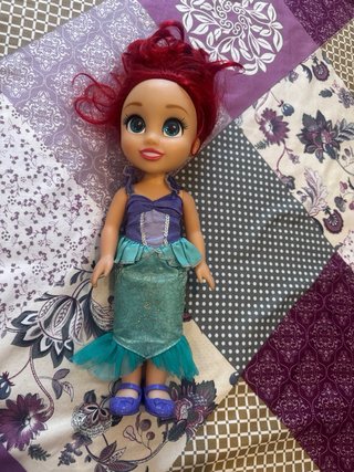 Muñeca Sirenita Ariel Grande 30cm