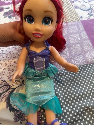 Muñeca Sirenita Ariel Grande 30cm