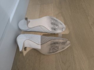 Zapatos Zara Piel Napa T38