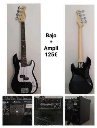 Bajo eléctrico + Amplificador JOYO DC-15
