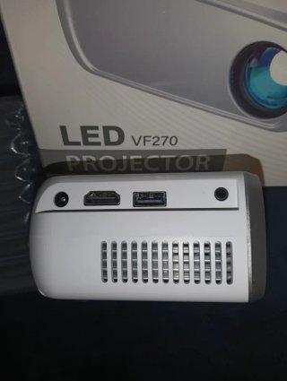 Mini Proyector Pankaji LED VF270 Blanco