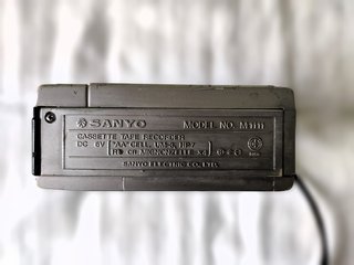 Grabadora Sanyo M1111 Cassette Vintage Funciona