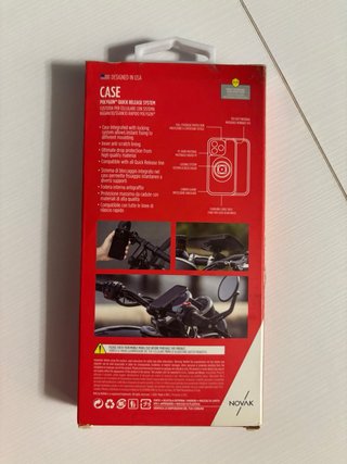 Supporto Manubrio + cover iphone 15