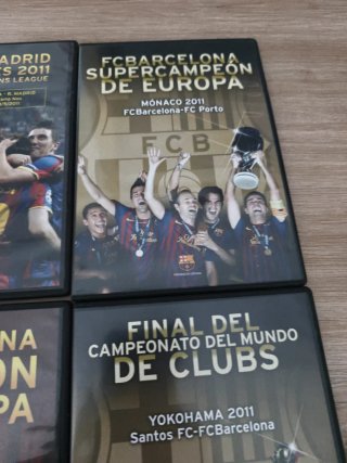 Colección DVD FC Barcelona Campeón Europa