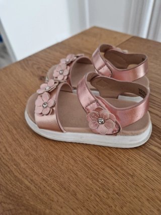 Sandali bambina rosa fiori tg 20
