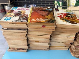 Lote de novelas: corin tellado, novelas oeste, ...