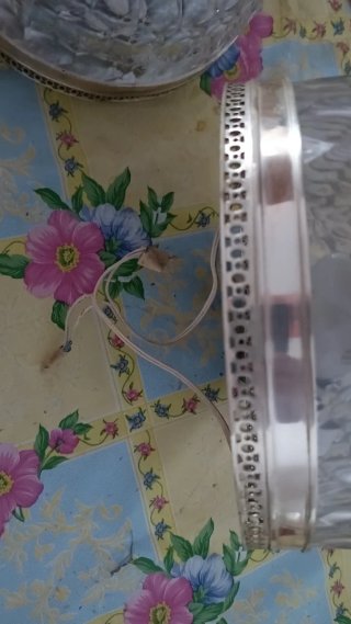 2 Plafones Techo Vintage Cristal