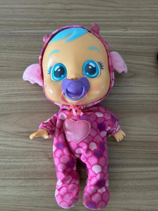 Pack de dos bebés llorones con pijamas de noche
