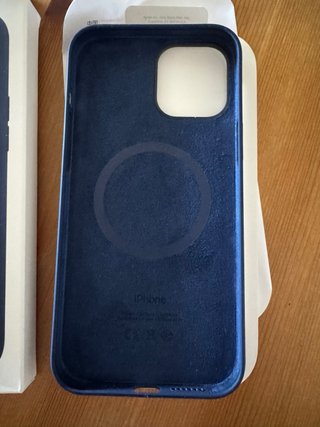 Funda iPhone 12 Pro Max Azul Marino Apple