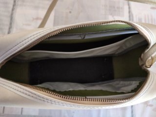 Bolsa Deporte Vintage Blanca ESCOLAR del año 1972