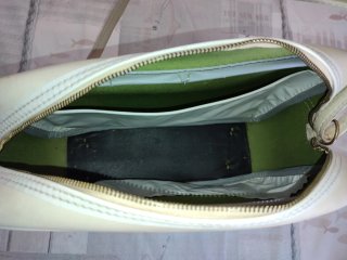 Bolsa Deporte Vintage Blanca ESCOLAR del año 1972