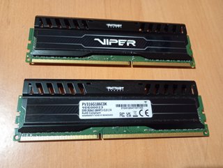 2x 8GB DDR3 Patriot 1866MHz RAM
