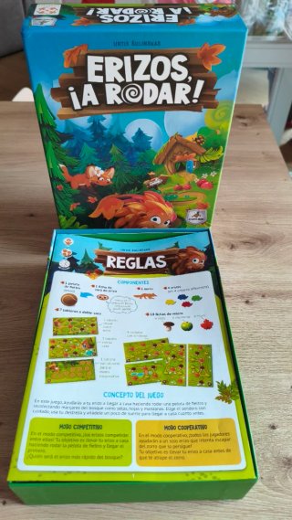 Juego de mesa Erizos, ¡a Rodar!