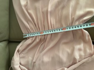 Vestido largo rosa con espalda abierta