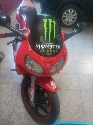 Honda NSR 125 R JC22 Roja Carnet b limitada papele