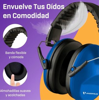 Cascos protectores Vanderfields azules