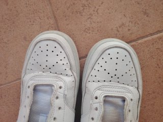 Zapatillas Nike Blancas y Azules