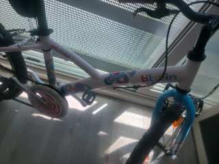 Bicicleta infantil con marchas