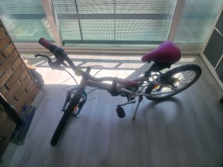 Bicicleta infantil con marchas