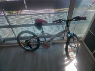 Bicicleta infantil con marchas