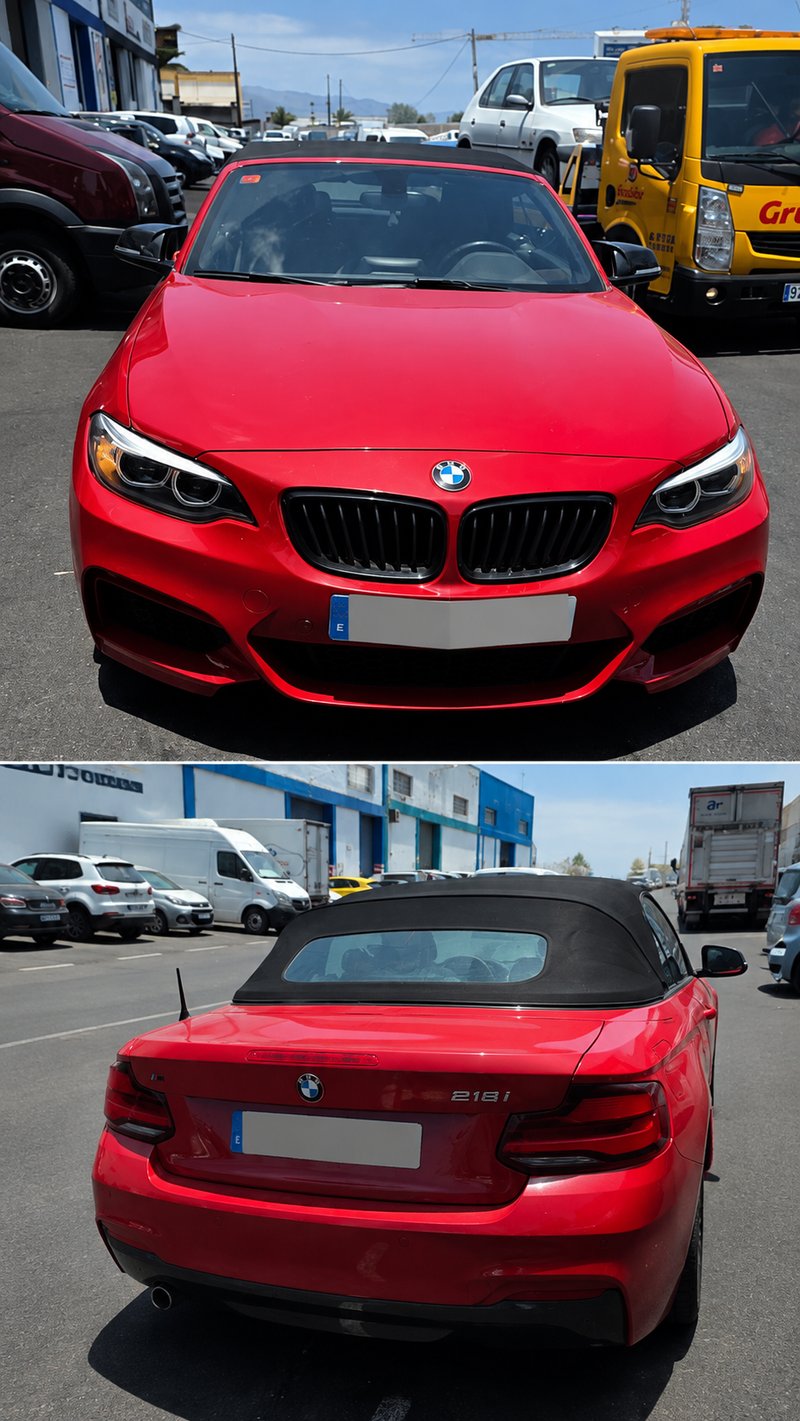 BMW 218i Cabrio M Sport–2019–87.000 km–Descapotabl - foto 1