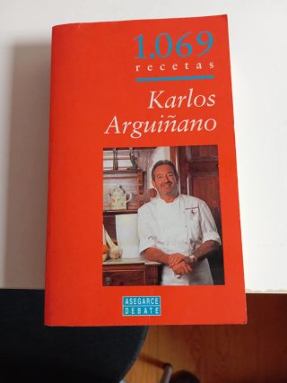 Libro cocina Carlos Arguiñano