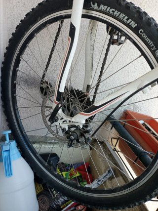 Bicicleta Orbea Blanca