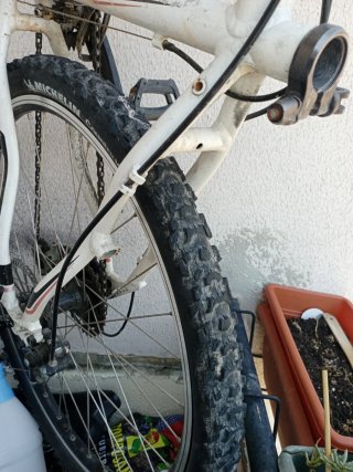 Bicicleta Orbea Blanca