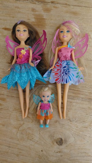 Barbie Hadas Fairytopia Mariposa Muñecas