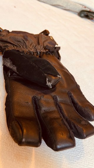 Chaqueta de nieve y guantes Burton
